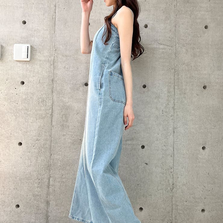 2WAYデニムオールインワン[品番：MJNW0003290]｜me Jane（ミー