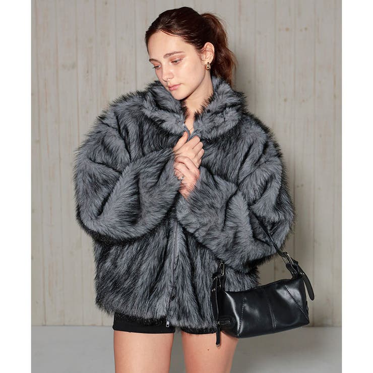 フェイクファージャケット[品番：MJNW0003358]｜me Jane（ミージェーン