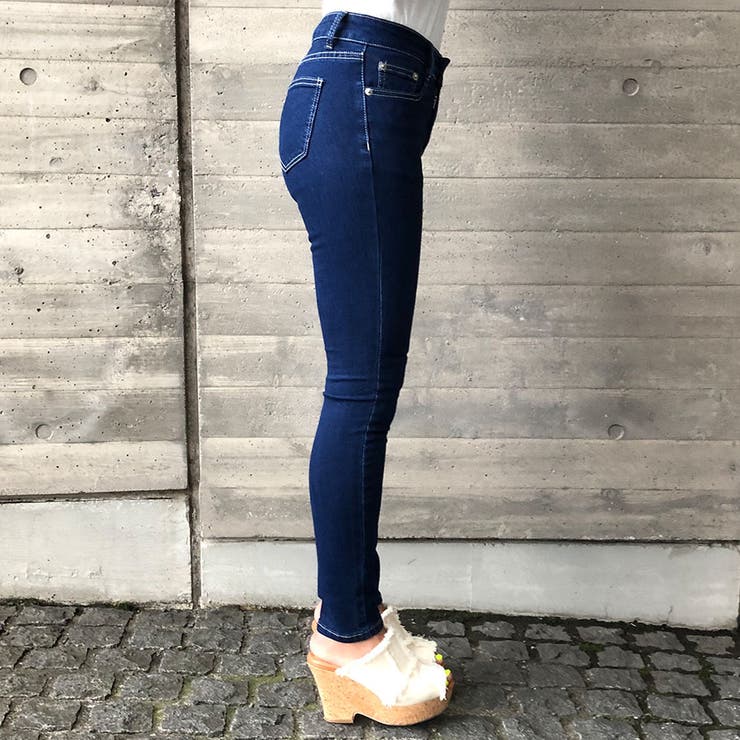 ストレッチデニムスキニーPT[品番：MJNW0000470]｜me Jane