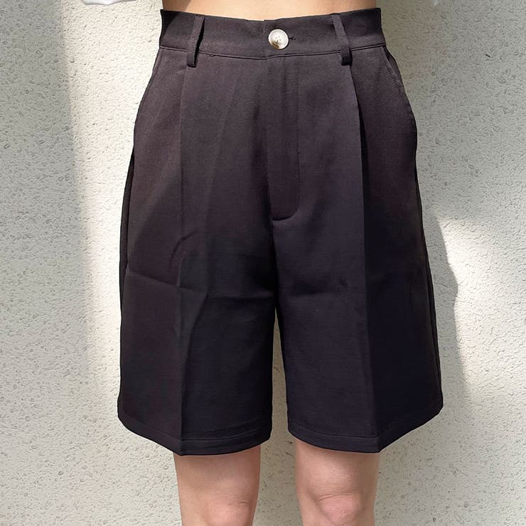 春の新作＞センタープレスハーフパンツ[品番：MJNW0001215]｜me