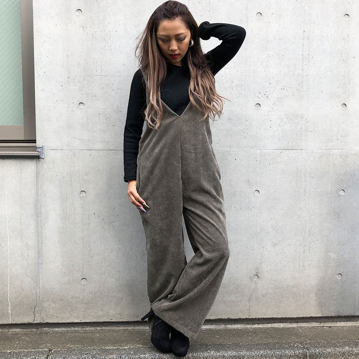 コーデュロイオールインワン[品番：MJNW0000306]｜me Jane（ミー