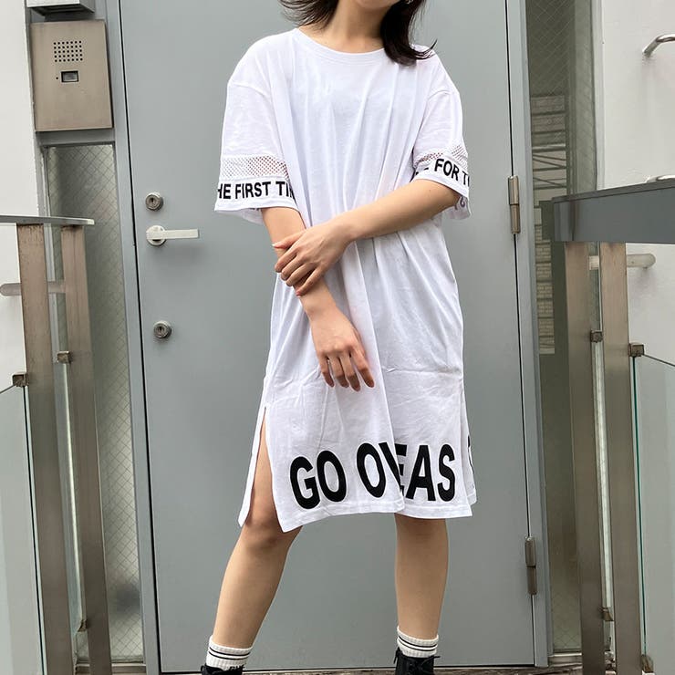ミージェーン me Jane BETTY BOOPバックプリントBIGTシャツワンピース カーキ - ファッション通販 MAGASEEK