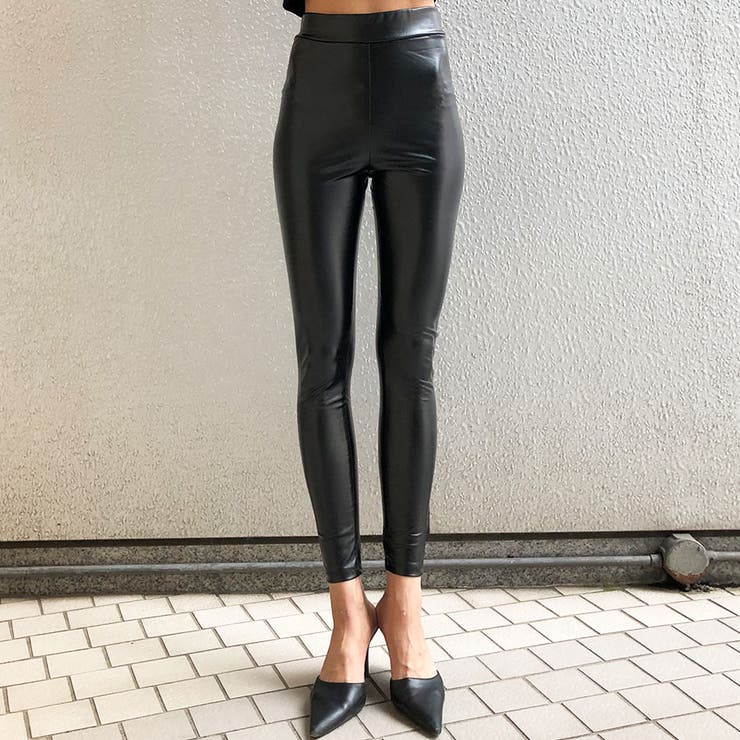 フェイクレザースキニーパンツ[品番：MJNW0000661]｜me Jane（ミー