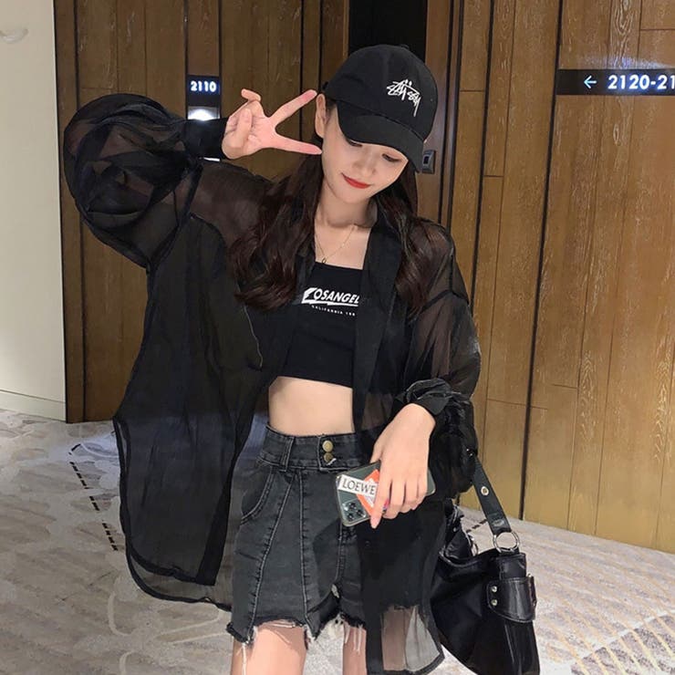 ラメ加工シアーシャツ[品番：MJNW0001973]｜me Jane（ミージェーン）の