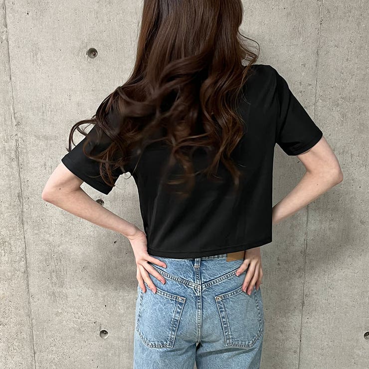 MSGM リボントップス 韓国 トリプルリボンポロ襟トップス 春 韓国トップス[品番
