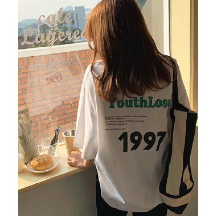 バックロゴ1997ビッグTシャツ[品番：MJNW0000853]｜me Jane（ミー