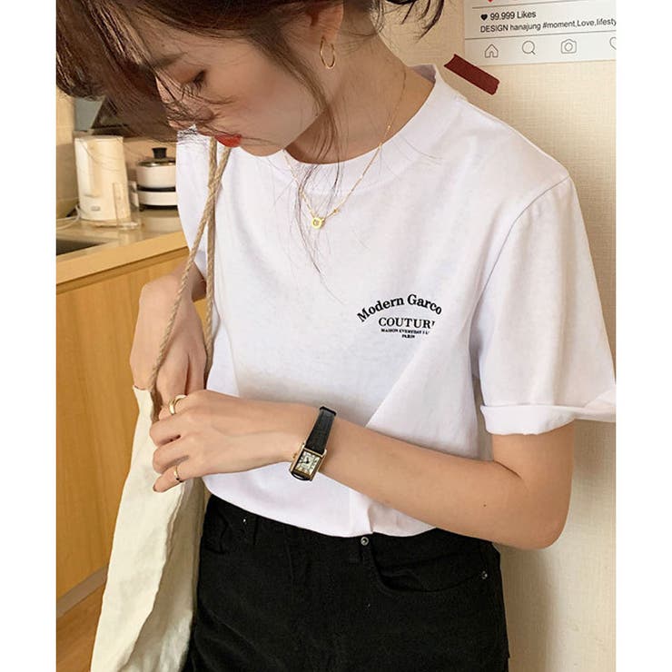 バックプリントTシャツ[品番：MJNW0001362]｜me Jane（ミージェーン