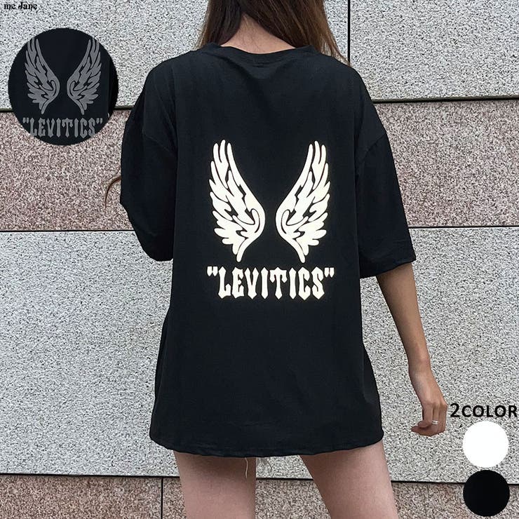 WINGリフレクタープリントTシャツ[品番：MJNW0001502]｜me Jane（ミー