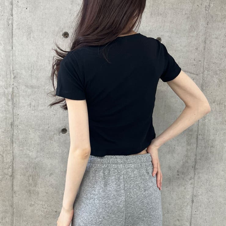 ダブルZIP半袖トップス | me Jane | 詳細画像6 