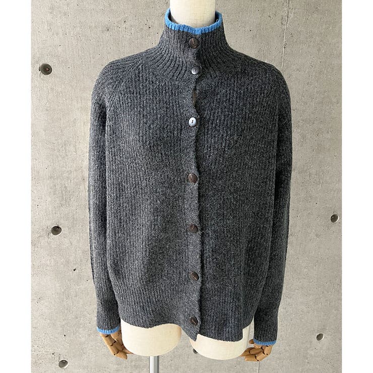 配色ニットカーディガン | me Jane | 詳細画像9 