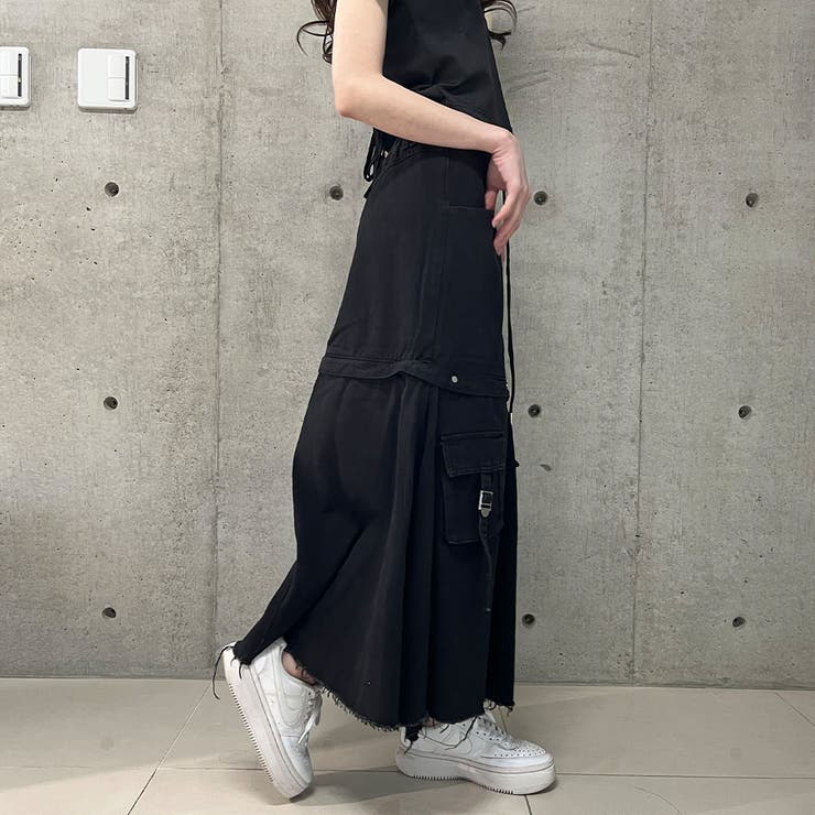 2wayロングスカート[品番：MJNW0003163]｜me Jane（ミージェーン
