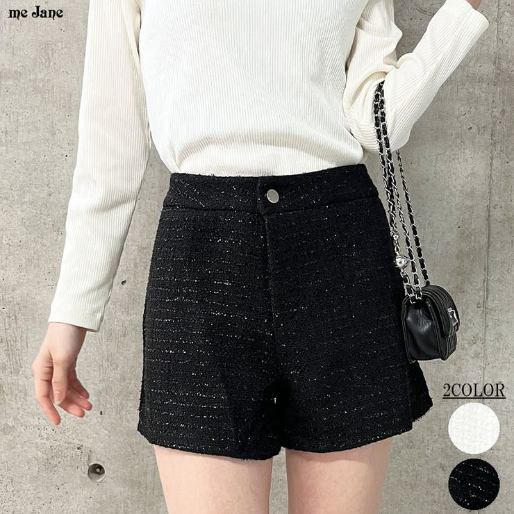 ツイードショートパンツ[品番：MJNW0003038]｜me Jane（ミージェーン