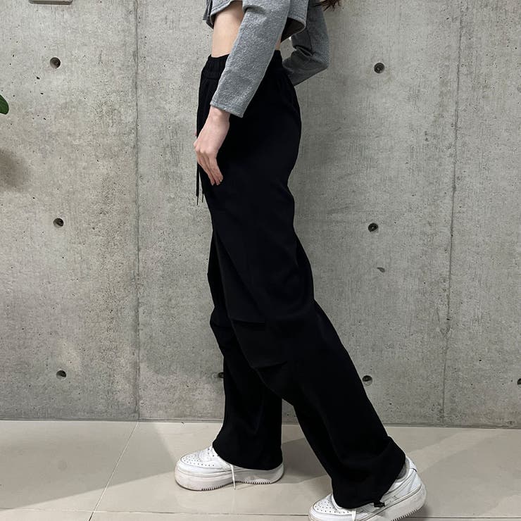 膝タックデザインスエットパンツ[品番：MJNW0003045]｜me Jane（ミー