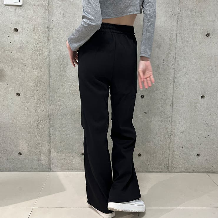 膝タックデザインスエットパンツ[品番：MJNW0003045]｜me Jane（ミー 