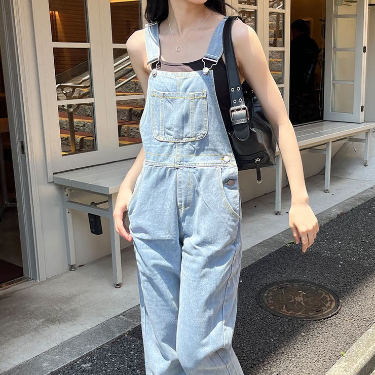 数回着美品 フルカウント セパレートポケット デニム オーバーオール sizeM 数回着美品 フルカウント セパレートポケット デニム オーバーオール