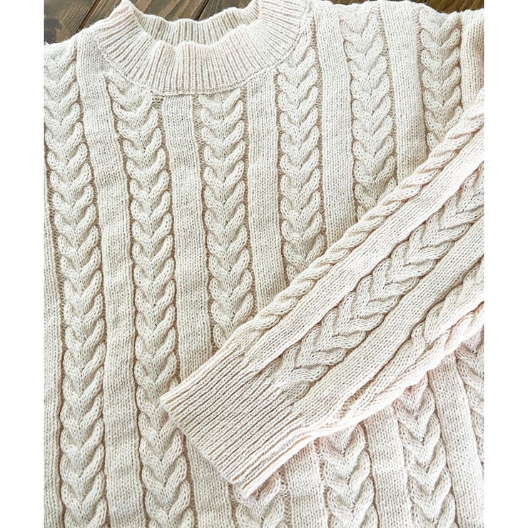 ケーブルニット×ショートパンツ2点セット | me Jane | 詳細画像10 