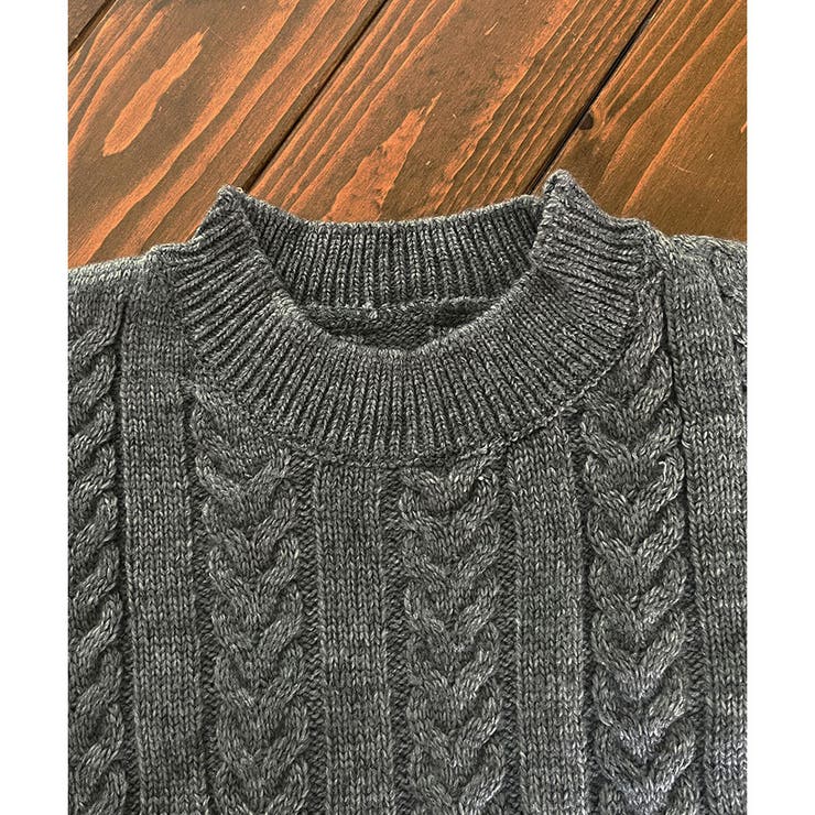 ケーブルニット×ショートパンツ2点セット | me Jane | 詳細画像11 