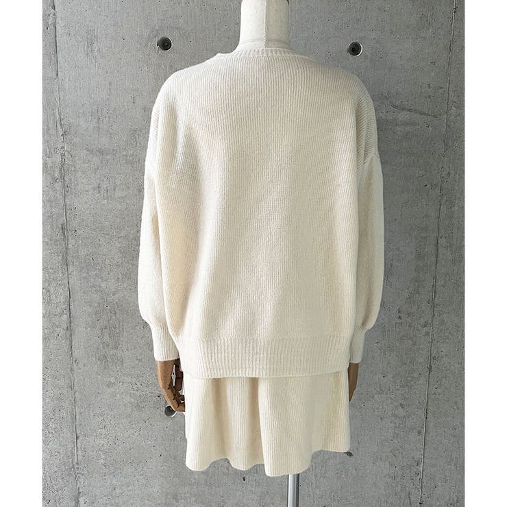 ニットカーディガン×スカート 2点セット | me Jane | 詳細画像14 