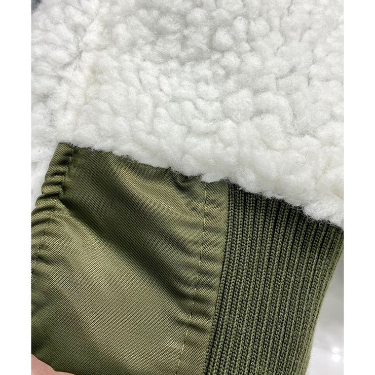 新作＞ボア切替MA-1フライトジャケット[品番：MJNW0001110]｜me Jane