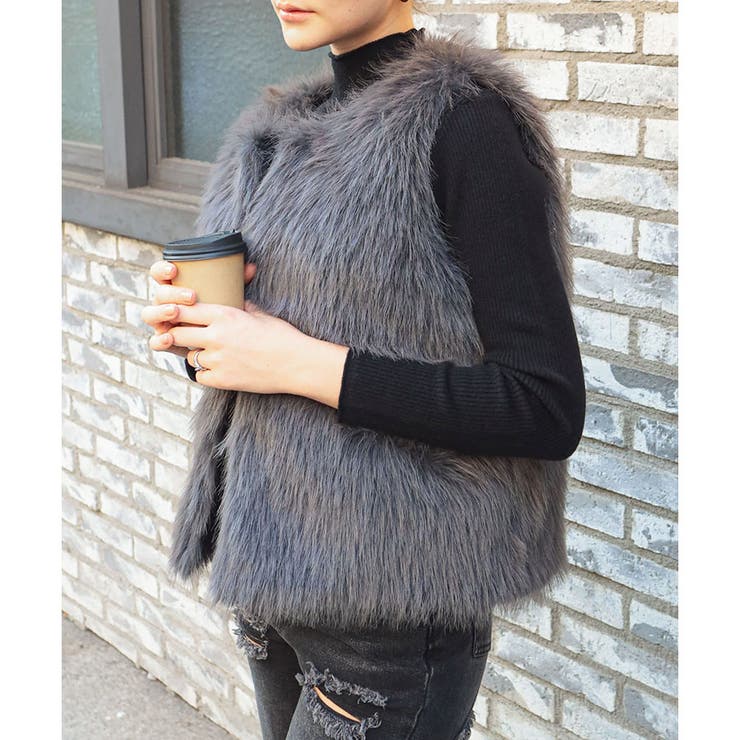 fr2golf ファーベスト ダブルジップファーベスト[on269] | レディース