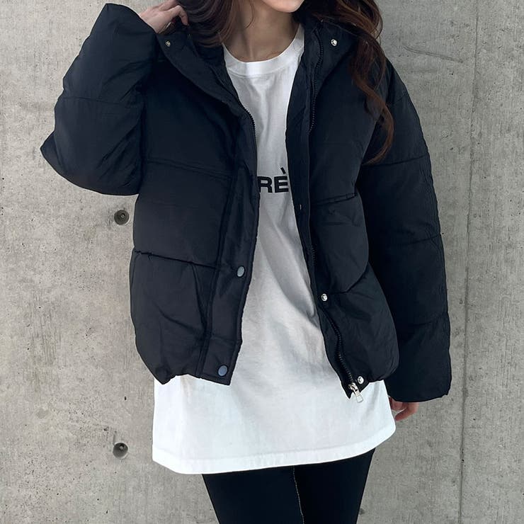 中綿フード付ダウンジャケット[品番：MJNW0003054]｜me Jane（ミー