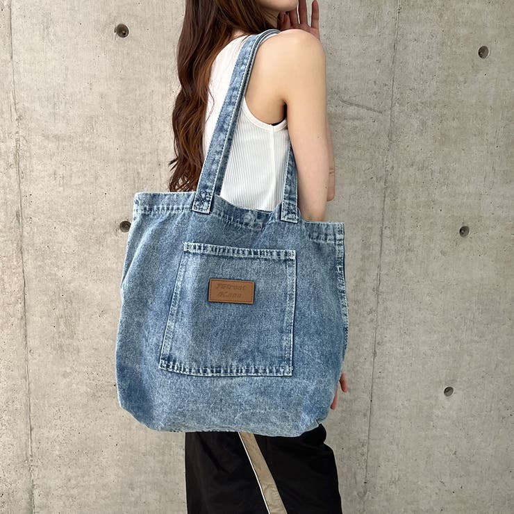デニムトートバッグ[品番：MJNW0002581]｜me Jane（ミージェーン