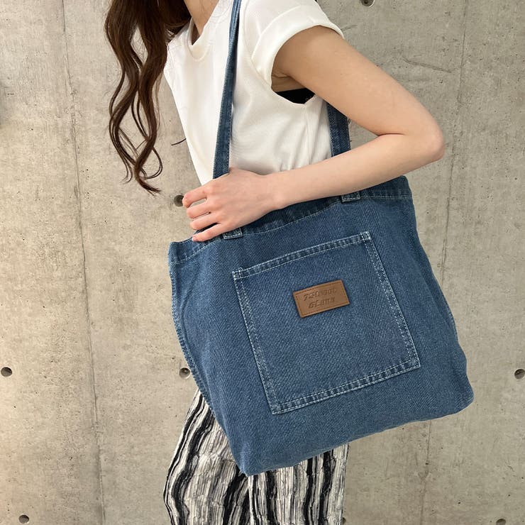 デニムトートバッグ[品番：MJNW0002581]｜me Jane（ミージェーン