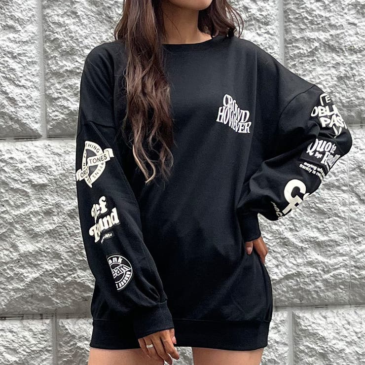 袖ワッペントレーナー[品番：MJNW0001551]｜me Jane（ミージェーン）の