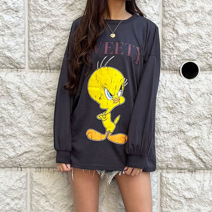 TWEETY（トゥイーティー）ロンT[品番：MJNW0001885]｜me Jane（ミー