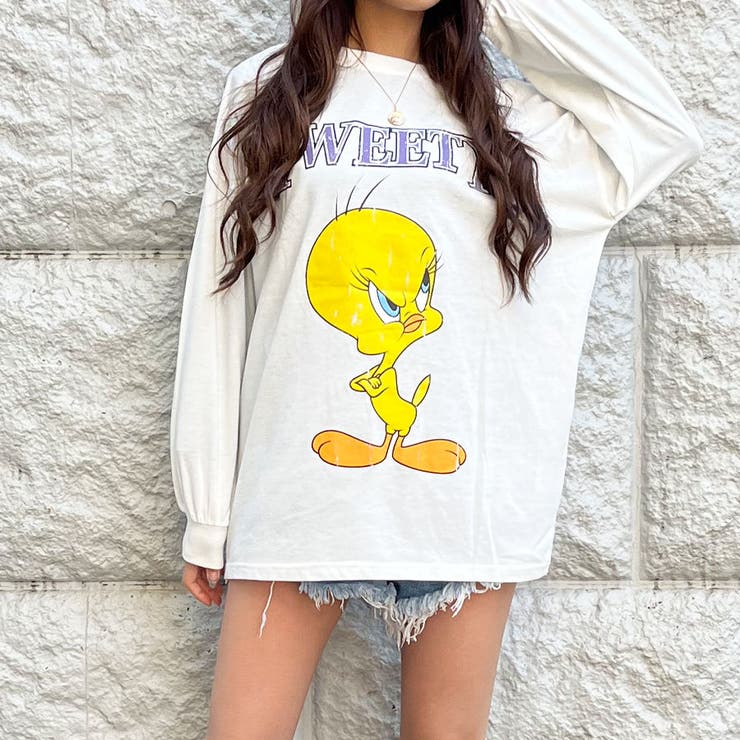 TWEETY（トゥイーティー）ロンT[品番：MJNW0001885]｜me Jane