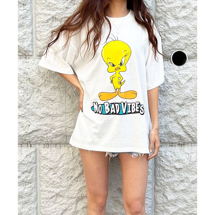 TWEETY/トゥイーティープリントTシャツ[品番：MJNW0002057]｜me Jane