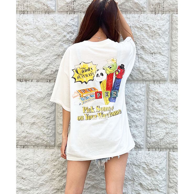 PEZ（ペッツ）プリントTシャツ[品番：MJNW0002058]｜me  Jane（ミージェーン）のレディースファッション通販｜SHOPLIST（ショップリスト）