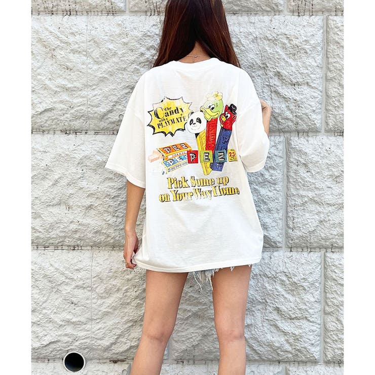 PEZ（ペッツ）プリントTシャツ[品番：MJNW0002058]｜me  Jane（ミージェーン）のレディースファッション通販｜SHOPLIST（ショップリスト）