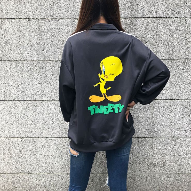 TWEETY/トゥイーティー デザインジャージ[品番：MJNW0002267]｜me Jane