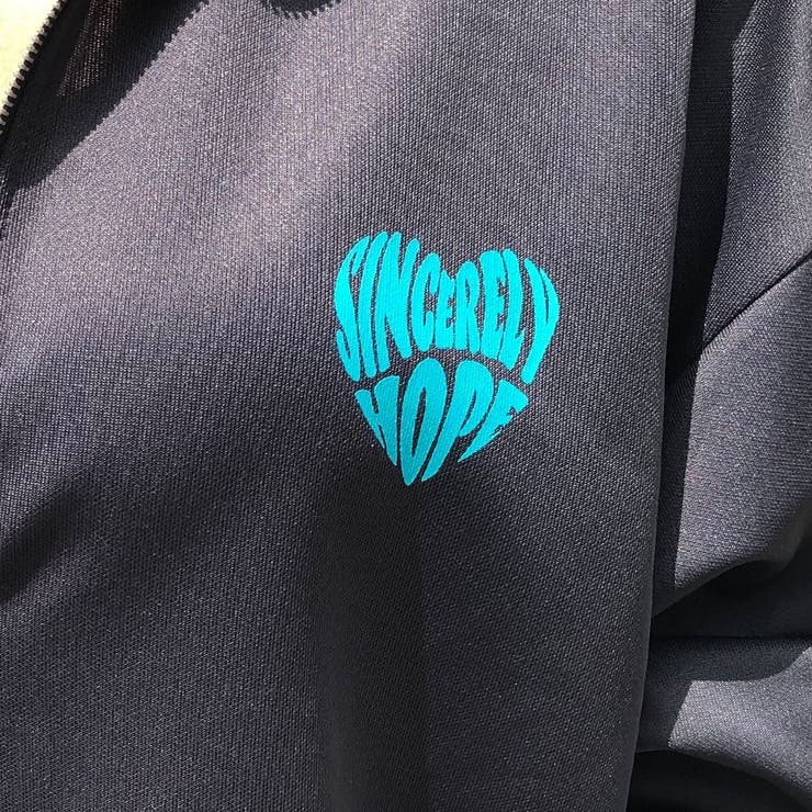 グラフィックロゴサイドラインジャージ | me Jane | 詳細画像19 