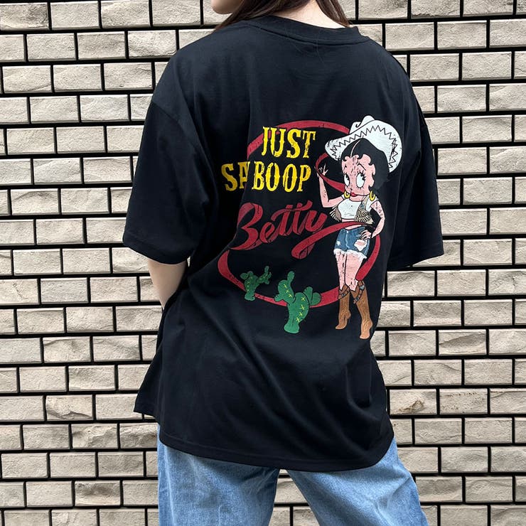 BETTY BOOPバックビックプリントTシャツ 春 | me Jane | 詳細画像13 