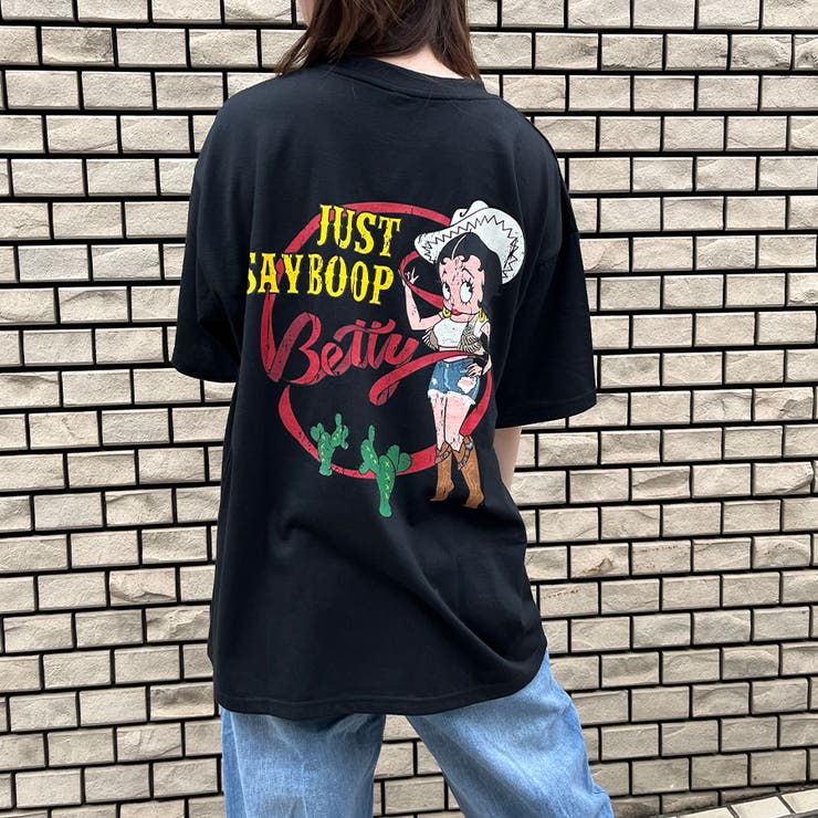 BETTY BOOPバックビックプリントTシャツ 春 | me Jane | 詳細画像18 