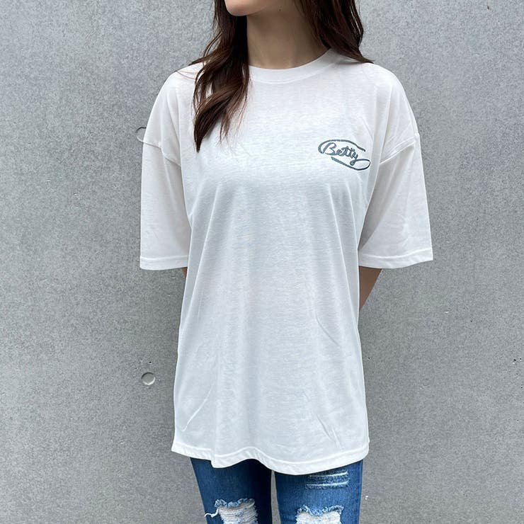 BETTY BOOPバックビックプリントTシャツ 春 | me Jane | 詳細画像3 