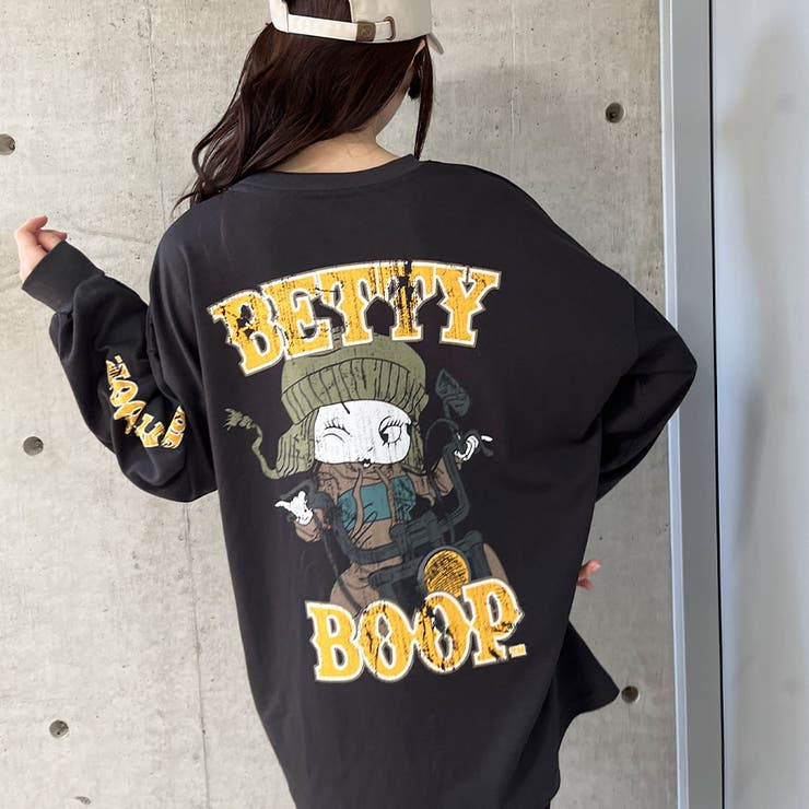 BETTY BOOPバックプリントロンT[品番：MJNW0002890]｜me  Jane（ミージェーン）のレディースファッション通販｜SHOPLIST（ショップリスト）