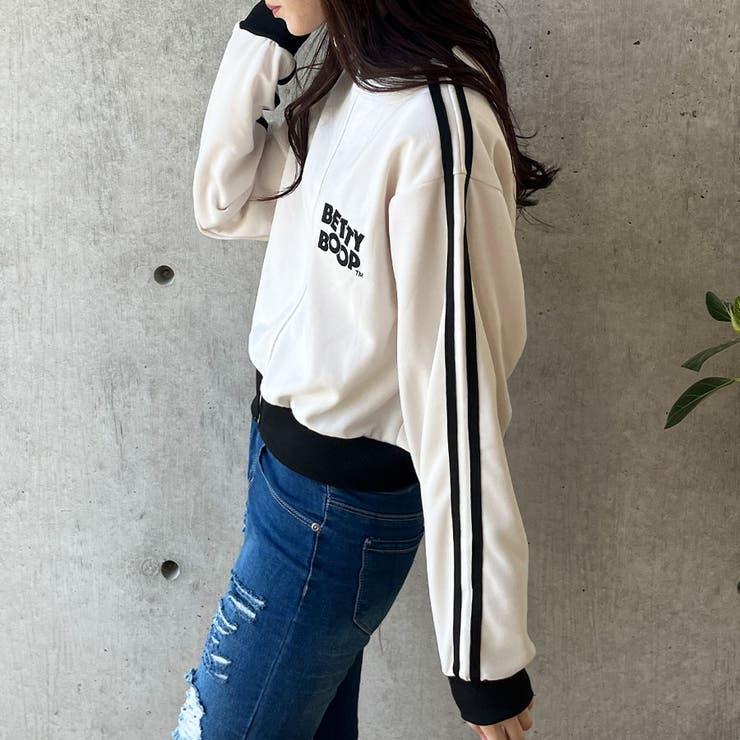 BETTY BOOPショート丈バックプリントジャージ[品番：MJNW0002893