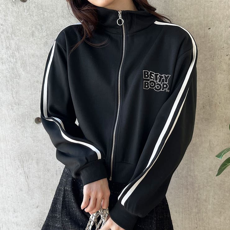 BETTY BOOPショート丈バックプリントジャージ[品番：MJNW0002893