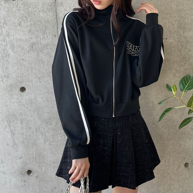 BETTY BOOPショート丈バックプリントジャージ[品番：MJNW0002893
