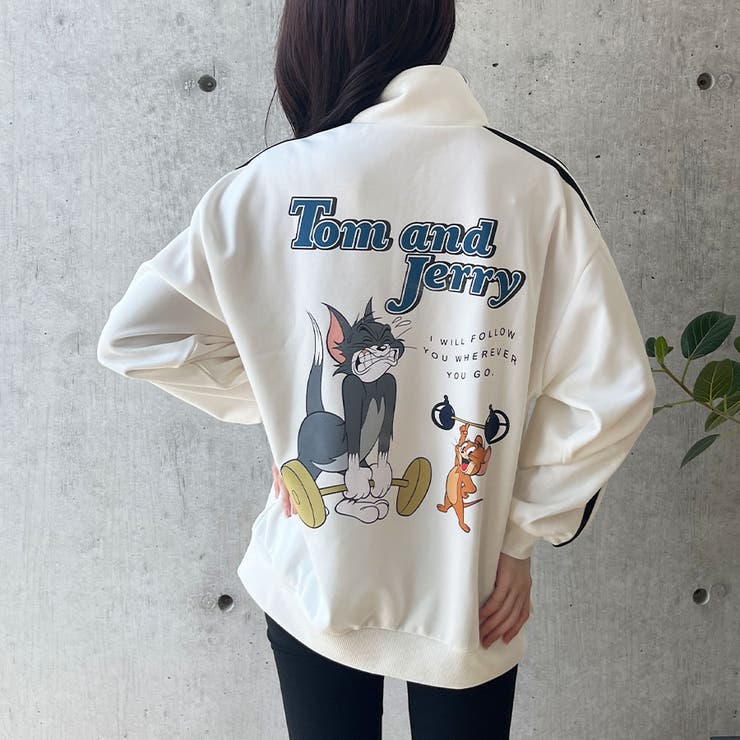 アイボリー | TOM＆JERRYジャージ | me Jane