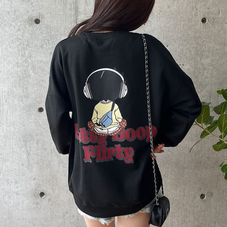 BETTY BOOPビックトレーナー[品番：MJNW0002895]｜me Jane（ミー