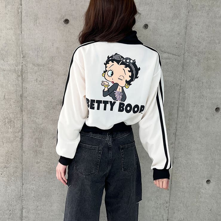 BETTY BOOPショート丈バックプリントジャージ | me Jane | 詳細画像15 
