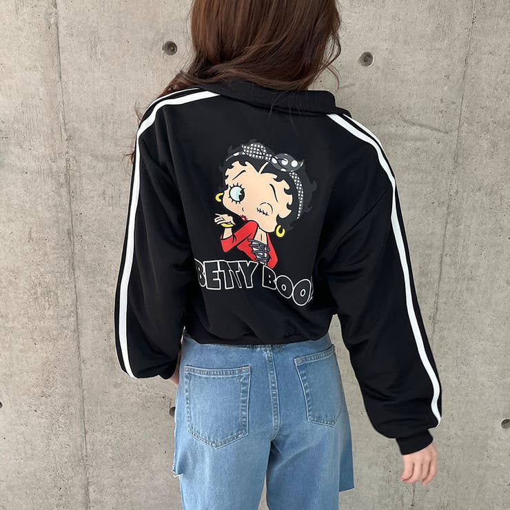 BETTY BOOPショート丈バックプリントジャージ | me Jane | 詳細画像27 