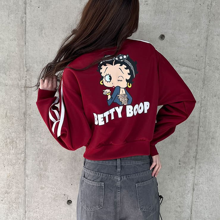 BETTY BOOPショート丈バックプリントジャージ | me Jane | 詳細画像35 