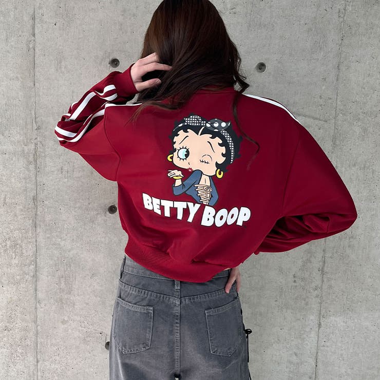 BETTY BOOPショート丈バックプリントジャージ | me Jane | 詳細画像38 