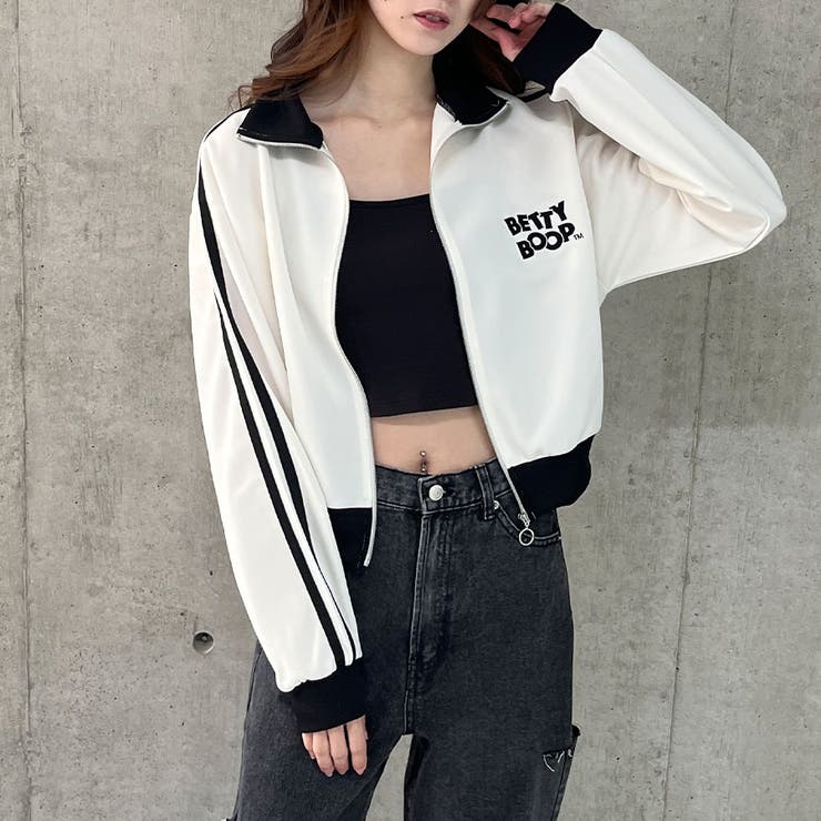 BETTY BOOPショート丈バックプリントジャージ | me Jane | 詳細画像6 