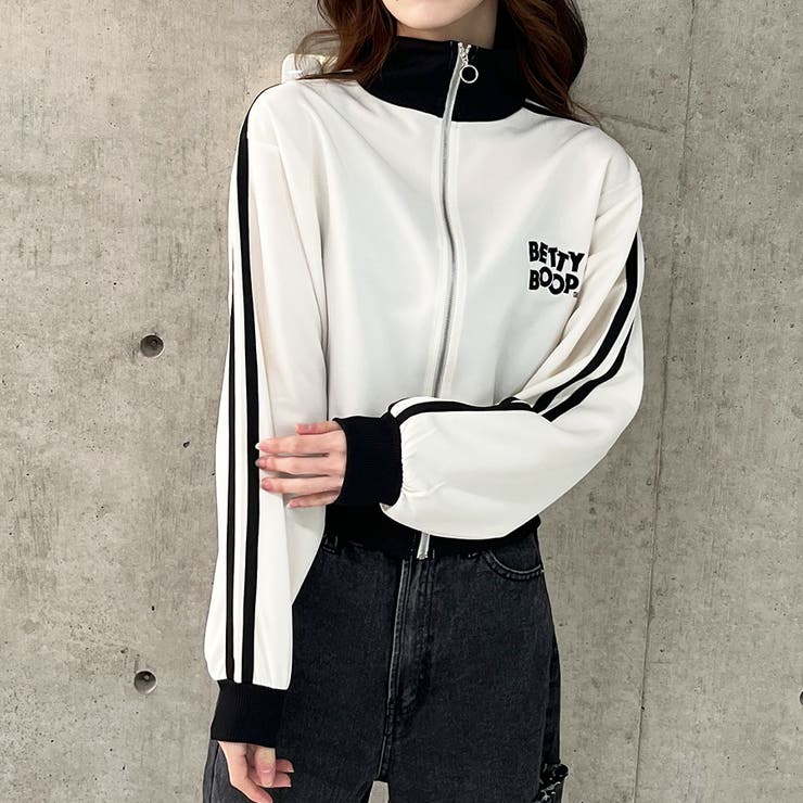 BETTY BOOPショート丈バックプリントジャージ[品番：MJNW0003171
